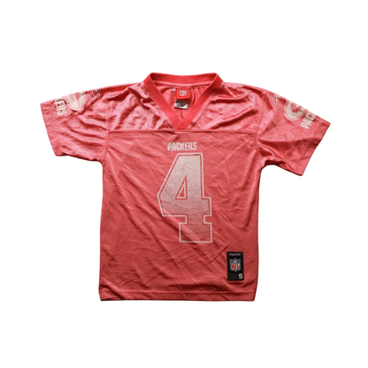 Green Bay Packers Kids NFL Jersey Pink Age 7-8Y
