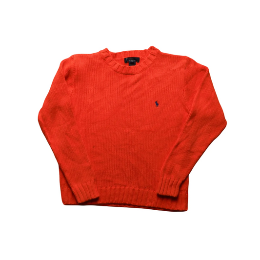 Ralph Lauren Kids Knitwear Jumper Orange Age 8Y