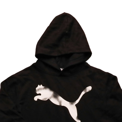 Puma Kids  Hoodie Black Age 8Y