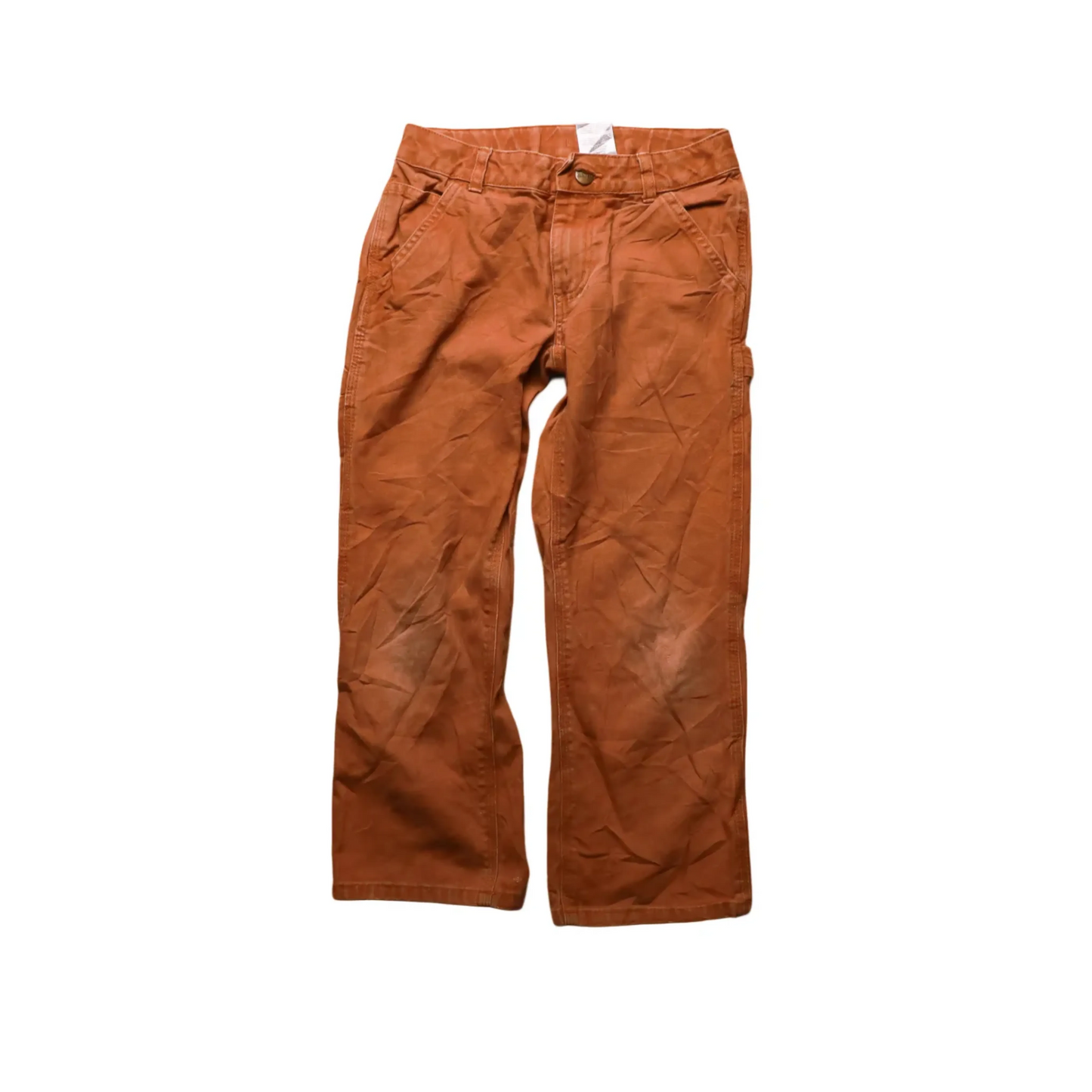 Carhartt Kids Khaki Trousers Brown Age 8Y