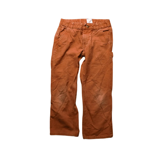 Carhartt Kids Khaki Trousers Brown Age 8Y