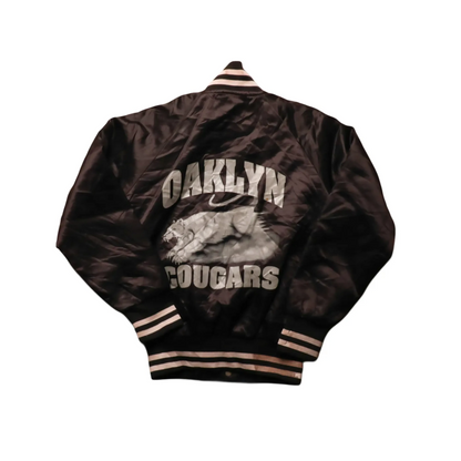 Unbranded Kids Bomber Jacket Black Age 8Y