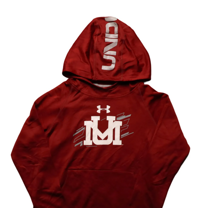 Under Armour Kids  Hoodie Maroon Age 8Y