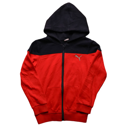 Puma Kids  Hoodie Red Age 6Y