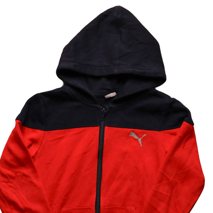 Puma Kids  Hoodie Red Age 6Y