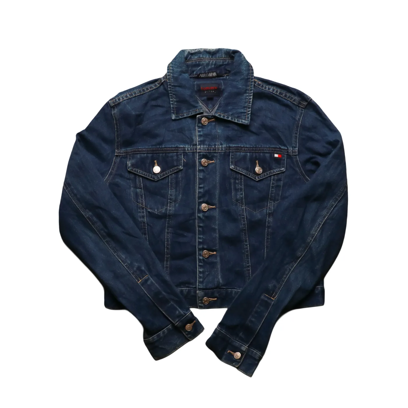 Tommy Hilfiger Kids Denim Jacket Blue Age 9-10Y