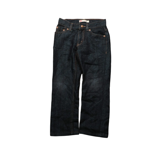 Levis Kids Slim Fit Denim Jeans Trousers Blue Age 5Y