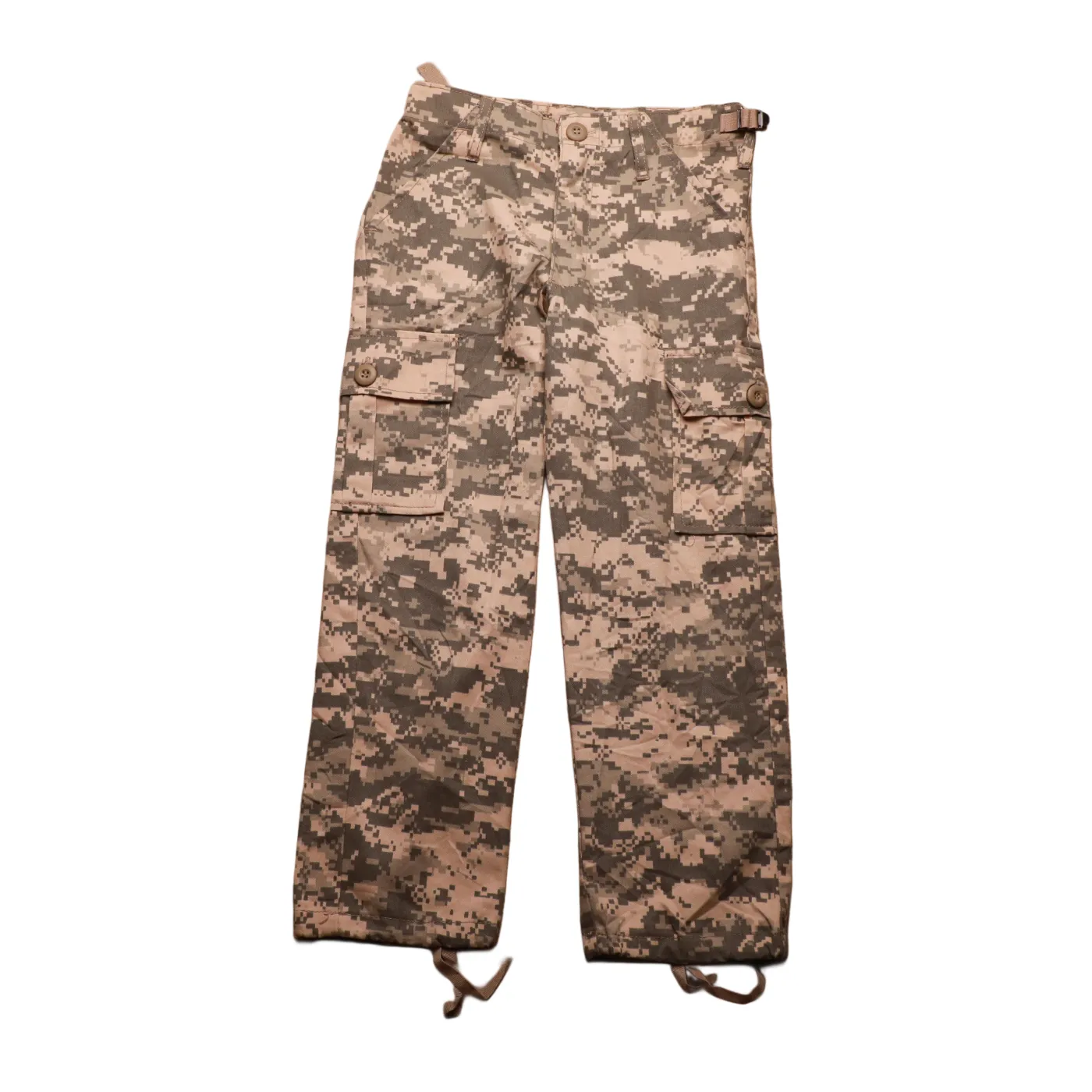 Unbranded Kids Military Cargo Trousers Multi Age 6Y