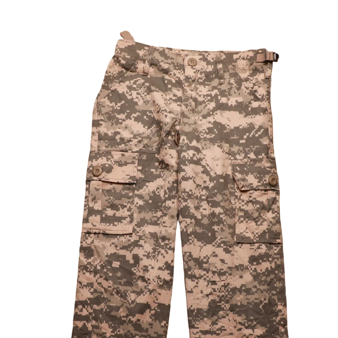 Unbranded Kids Military Cargo Trousers Multi Age 6Y