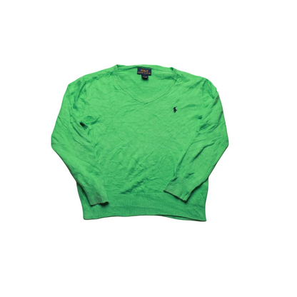 Ralph Lauren Kids Knitwear Jumper Green Age 7Y