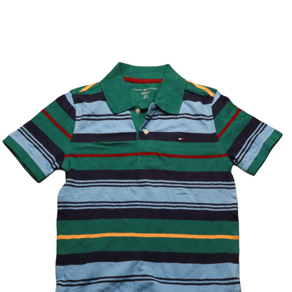 Tommy Hilfiger Kids Polo T-Shirt White Age 6-7Y