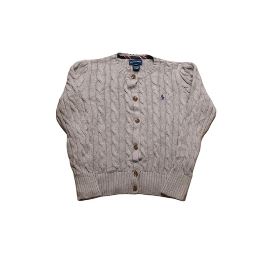 Ralph Lauren Kids Knitwear Cardigan Grey Age 5Y