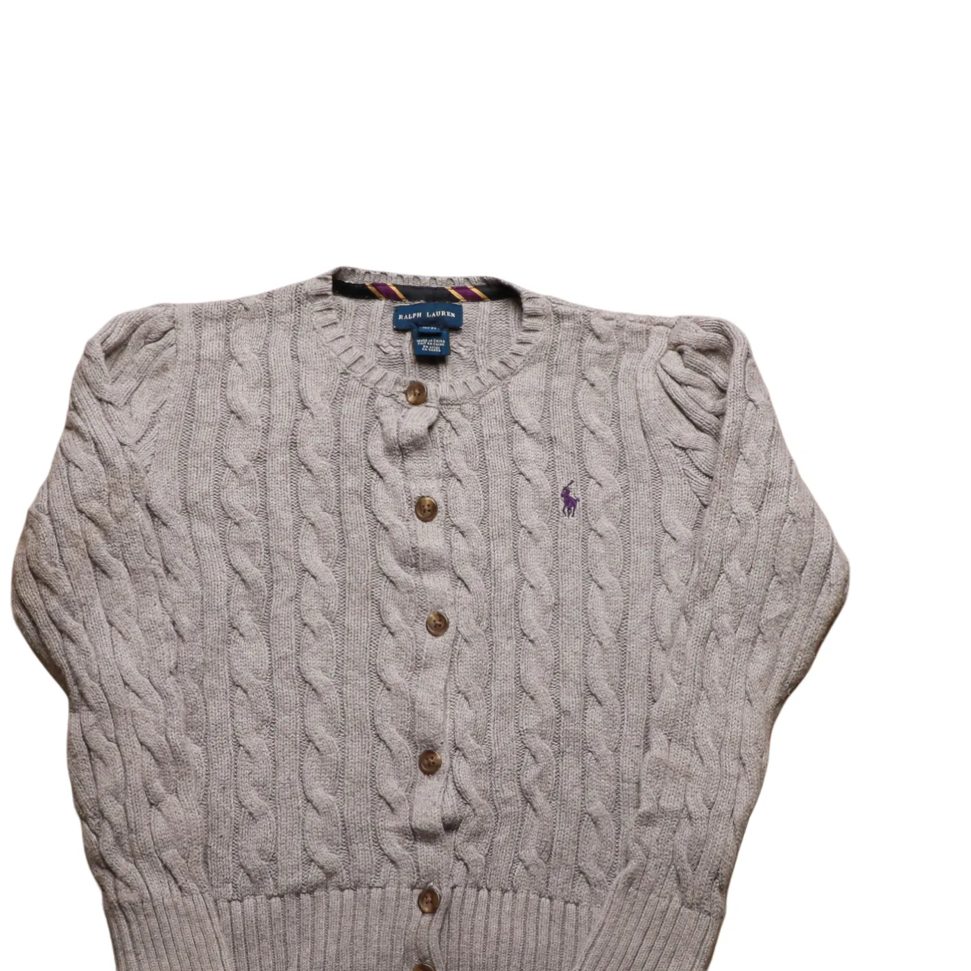 Ralph Lauren Kids Knitwear Cardigan Grey Age 5Y