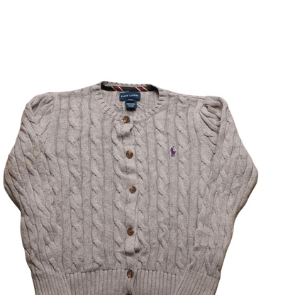 Ralph Lauren Kids Knitwear Cardigan Grey Age 5Y