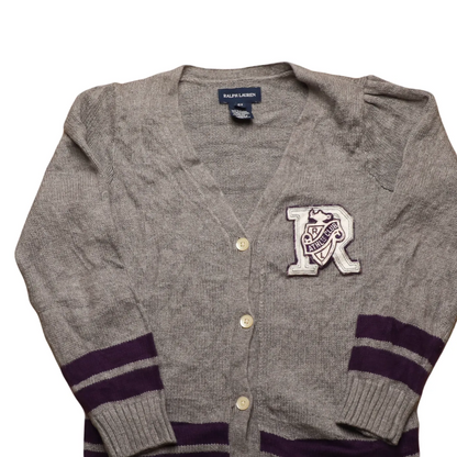Ralph Lauren Kids Knitwear Cardigan Grey Age 6Y