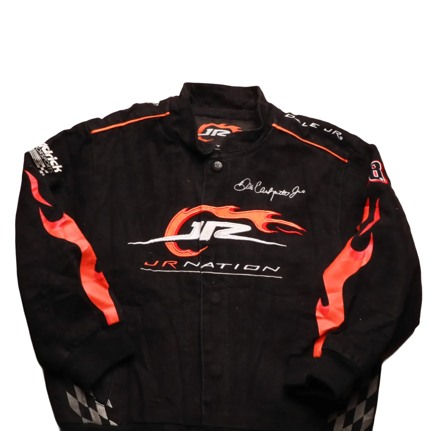 JR Urban Kids Nascar Jacket Black Age 6Y