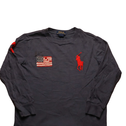 Ralph Lauren Kids  T-Shirt Blue Age 6Y