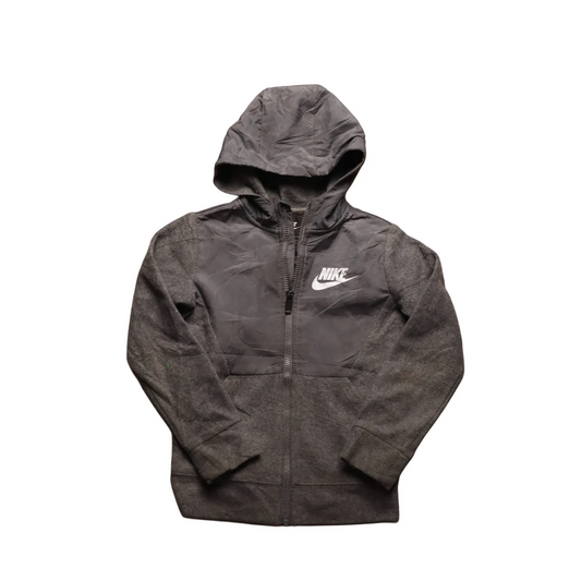 Nike Kids Fleece Hoodie Grey Age 5-6Y