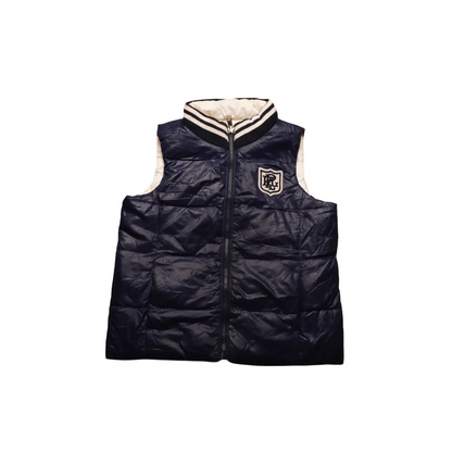 Puma Kids Reversible Vest Jacket Blue Age 5-6Y
