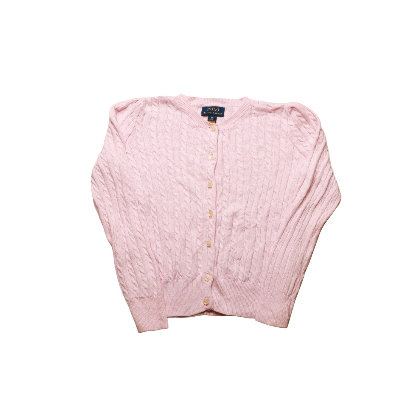 Ralph Lauren Kids Knitwear Cardigan Pink Age 5Y