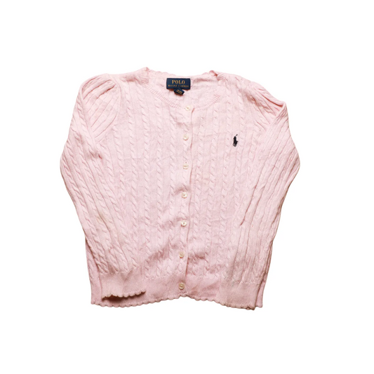 Ralph Lauren Kids Knitwear Cardigan Pink Age 5Y