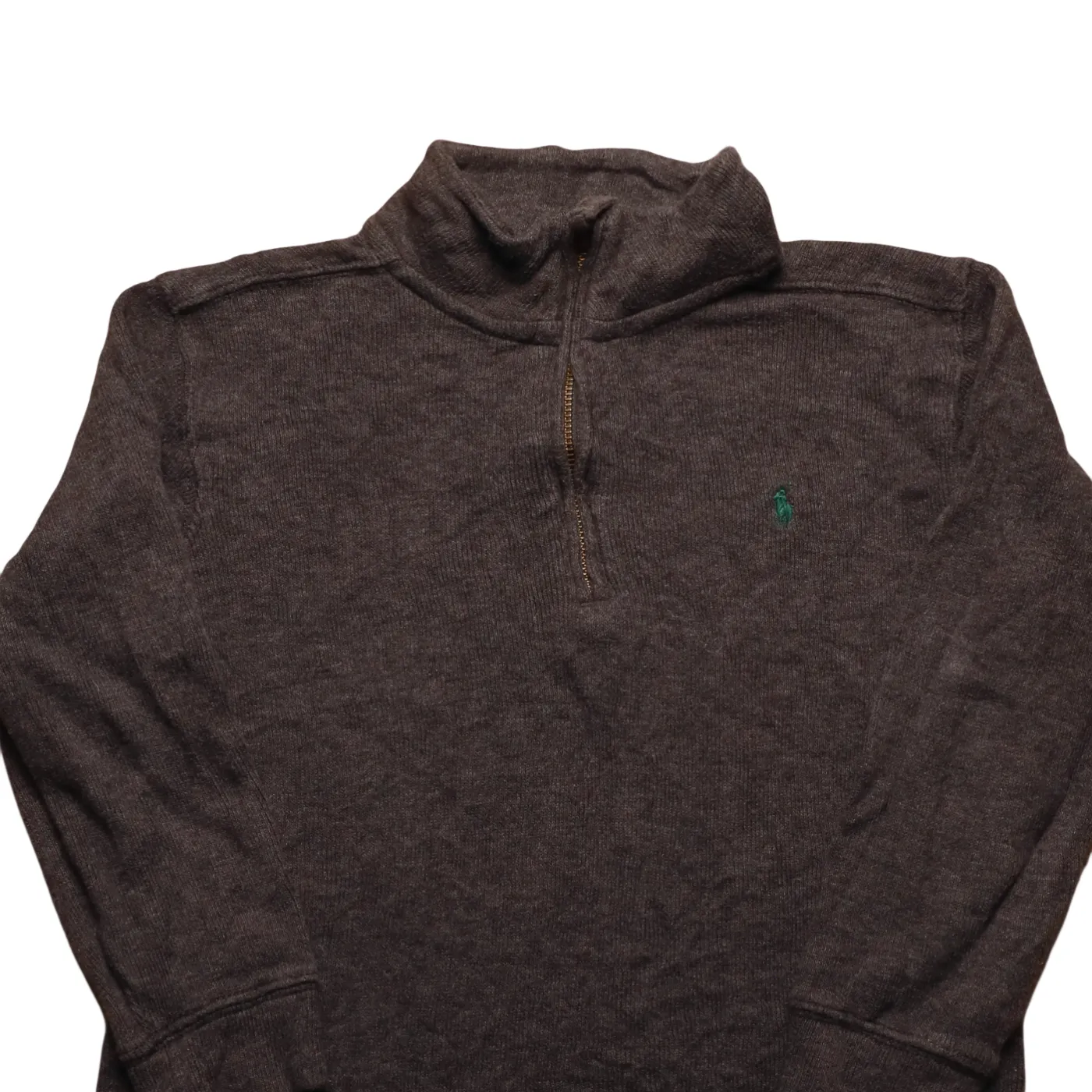 Ralph Lauren Kids 1/4 Zip Sweashirt Grey Age 6Y
