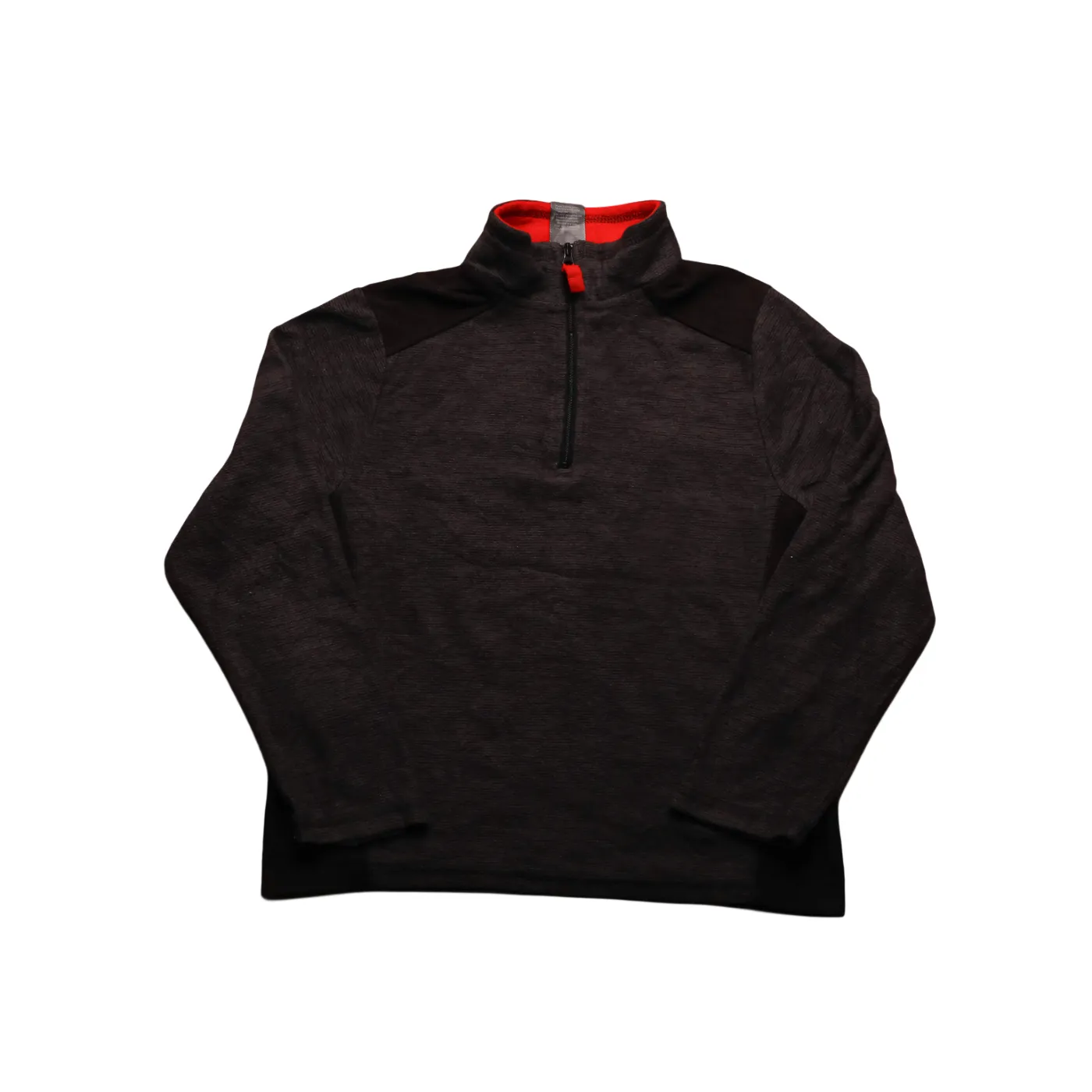 Champion Kids 1/4 Zip Sweashirt Grey Age 5-6Y