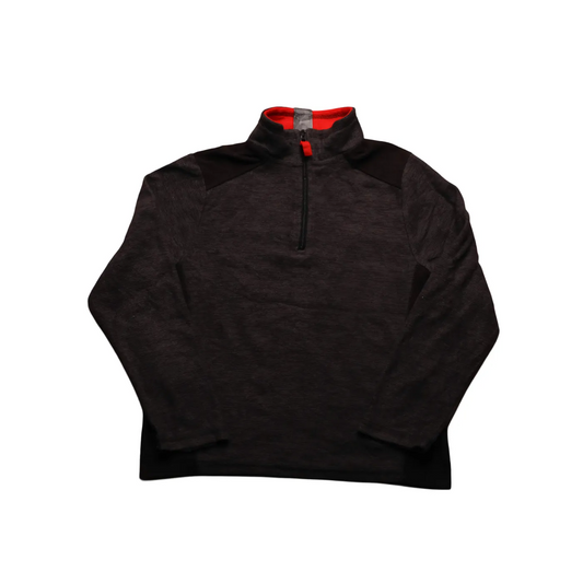 Champion Kids 1/4 Zip Sweashirt Grey Age 5-6Y