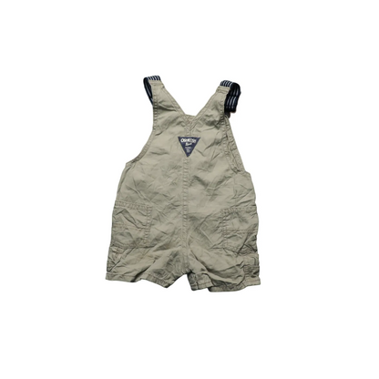 OshKosh Kids Shortall Dungarees Green Age 9M