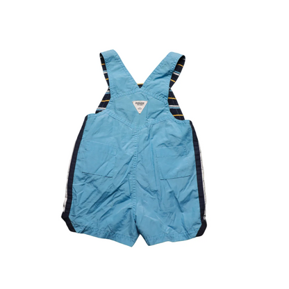 OshKosh Kids Shortall Dungarees Blue Age 3-6M