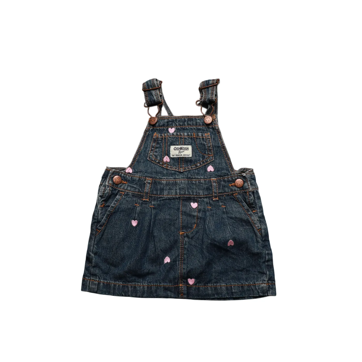 OshKosh Kids Dress Dungarees Blue Age 9M