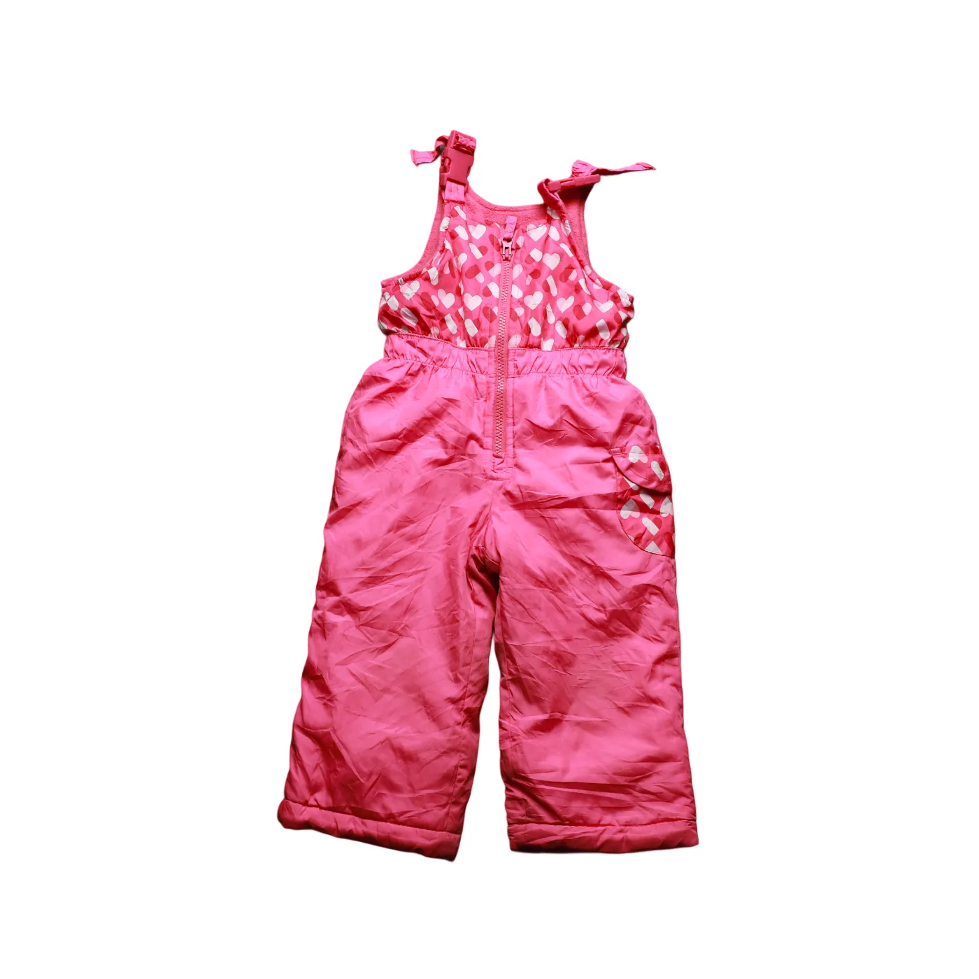 OshKosh Kids Skisuit Dungarees Pink Age 24M