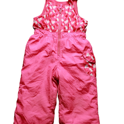 OshKosh Kids Skisuit Dungarees Pink Age 24M