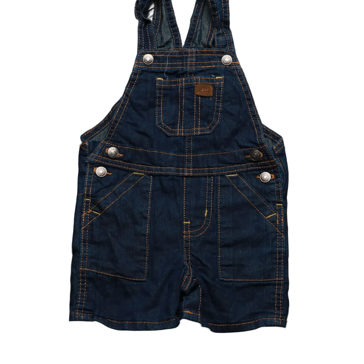 Lee Kids Shortall Dungarees Blue Age 12M
