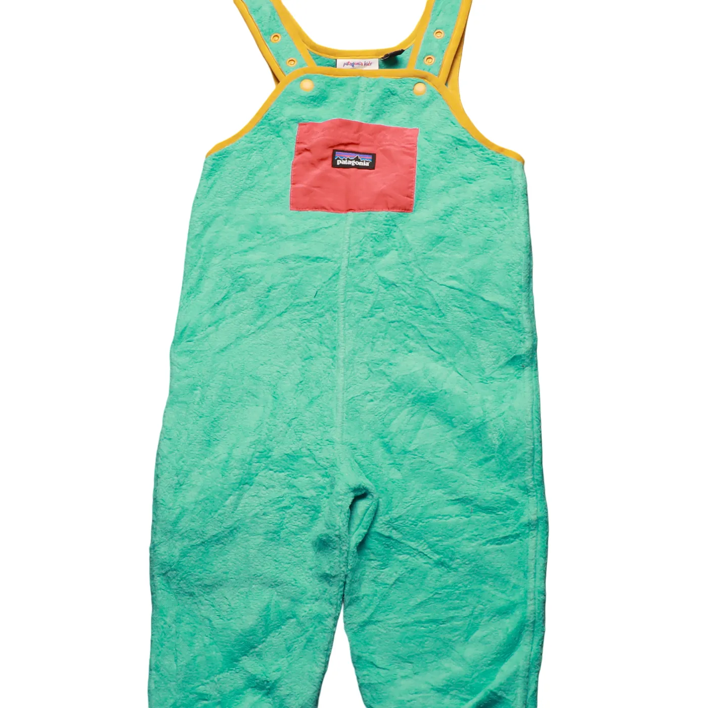 Patagonia Kids Fleece Dungarees Green Age 2T