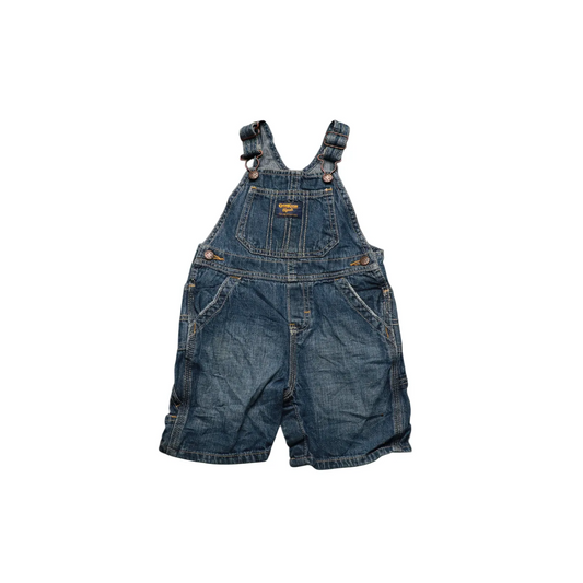 OshKosh Kids Shortall Dungarees Blue Age 24M