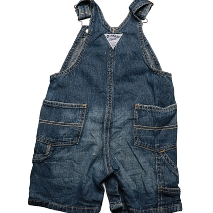 OshKosh Kids Shortall Dungarees Blue Age 24M