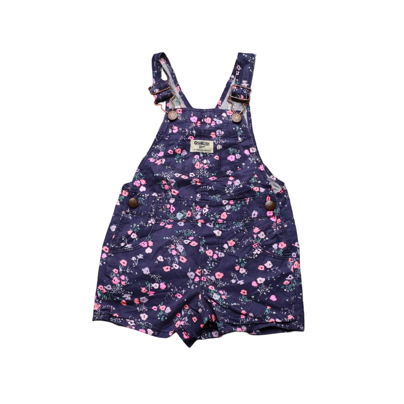 OshKosh Kids Shortall Dungarees Multi Age 2T