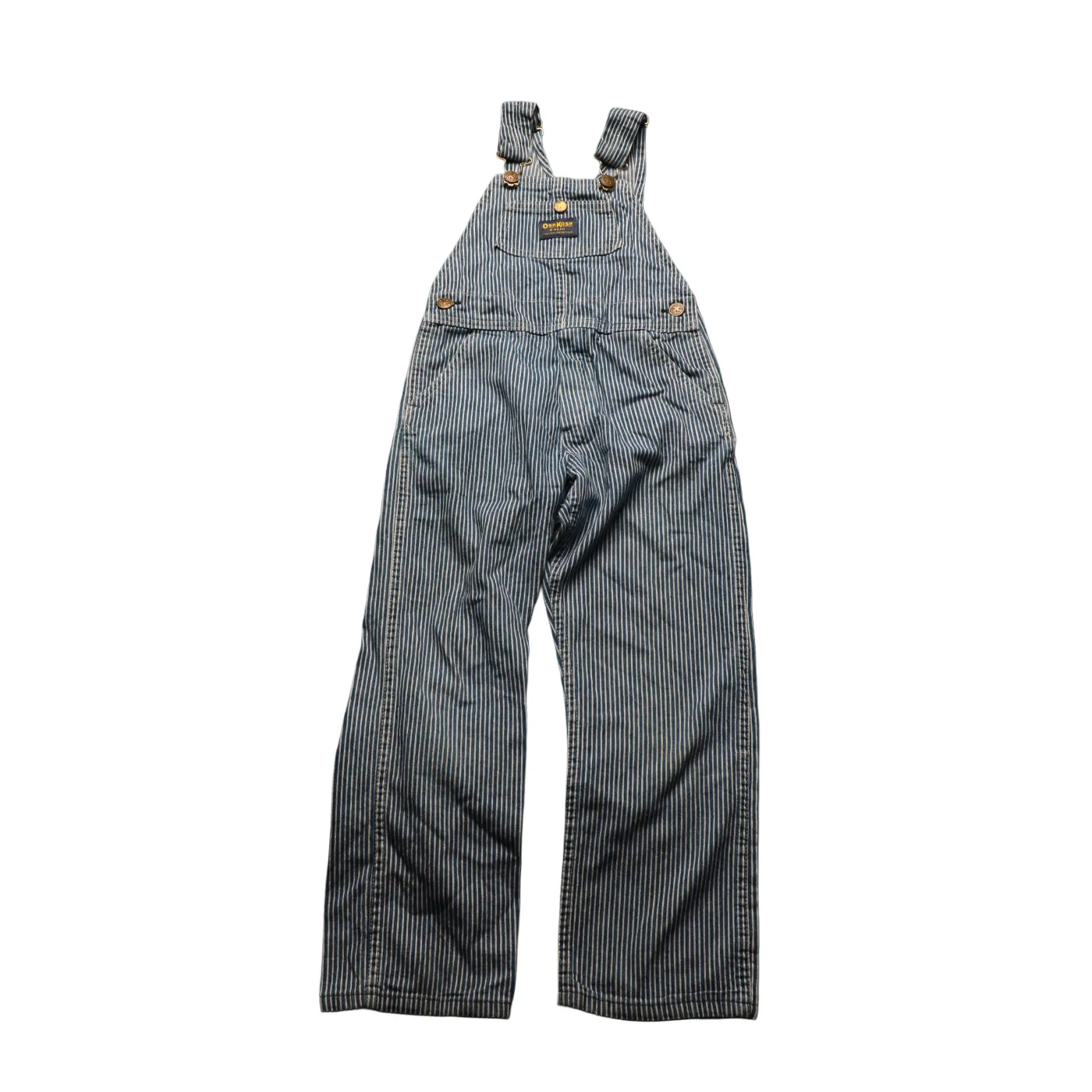 OshKosh Kids Strip Dungarees Multi Age 6Y