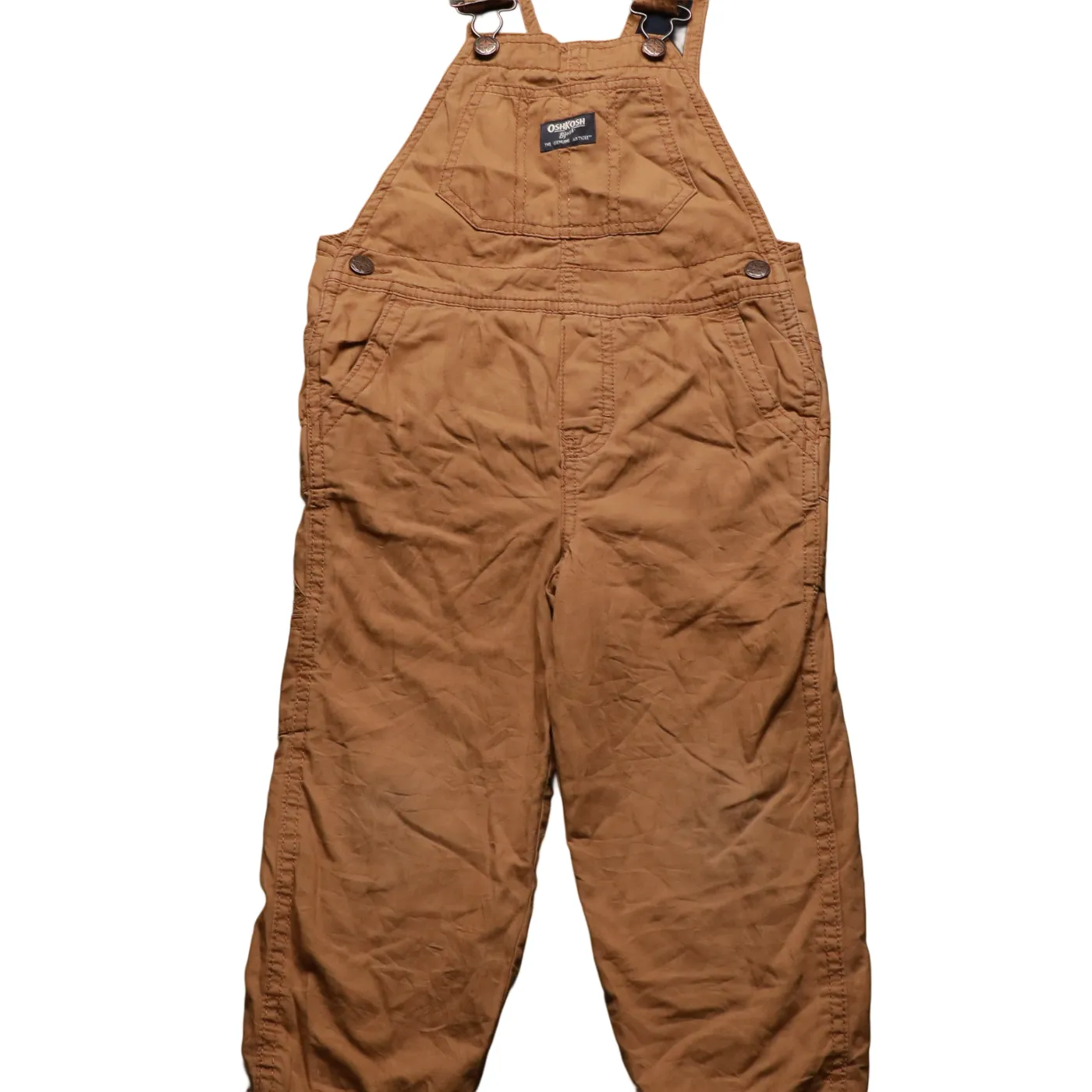 OshKosh Kids  Dungarees Brown Age 4Y