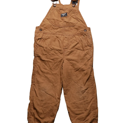 OshKosh Kids  Dungarees Brown Age 4Y