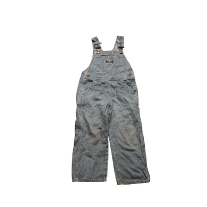 OshKosh Kids Checkered Dungarees Multi Age 4Y