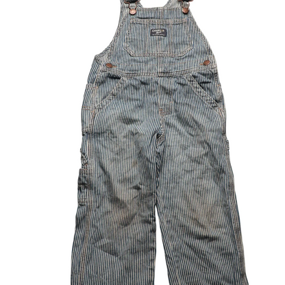 OshKosh Kids Checkered Dungarees Multi Age 4Y