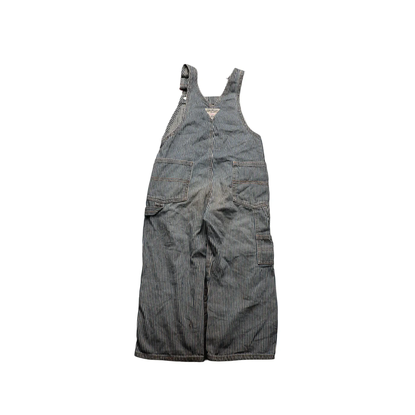 OshKosh Kids Checkered Dungarees Multi Age 4Y