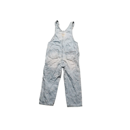 OshKosh Kids Heart Dungarees Blue Age 4Y