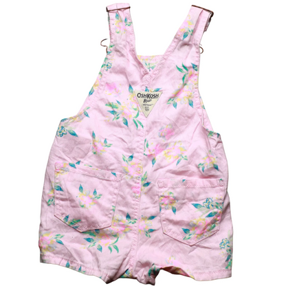 OshKosh Kids Floral Print Dungarees Multi Age 9M