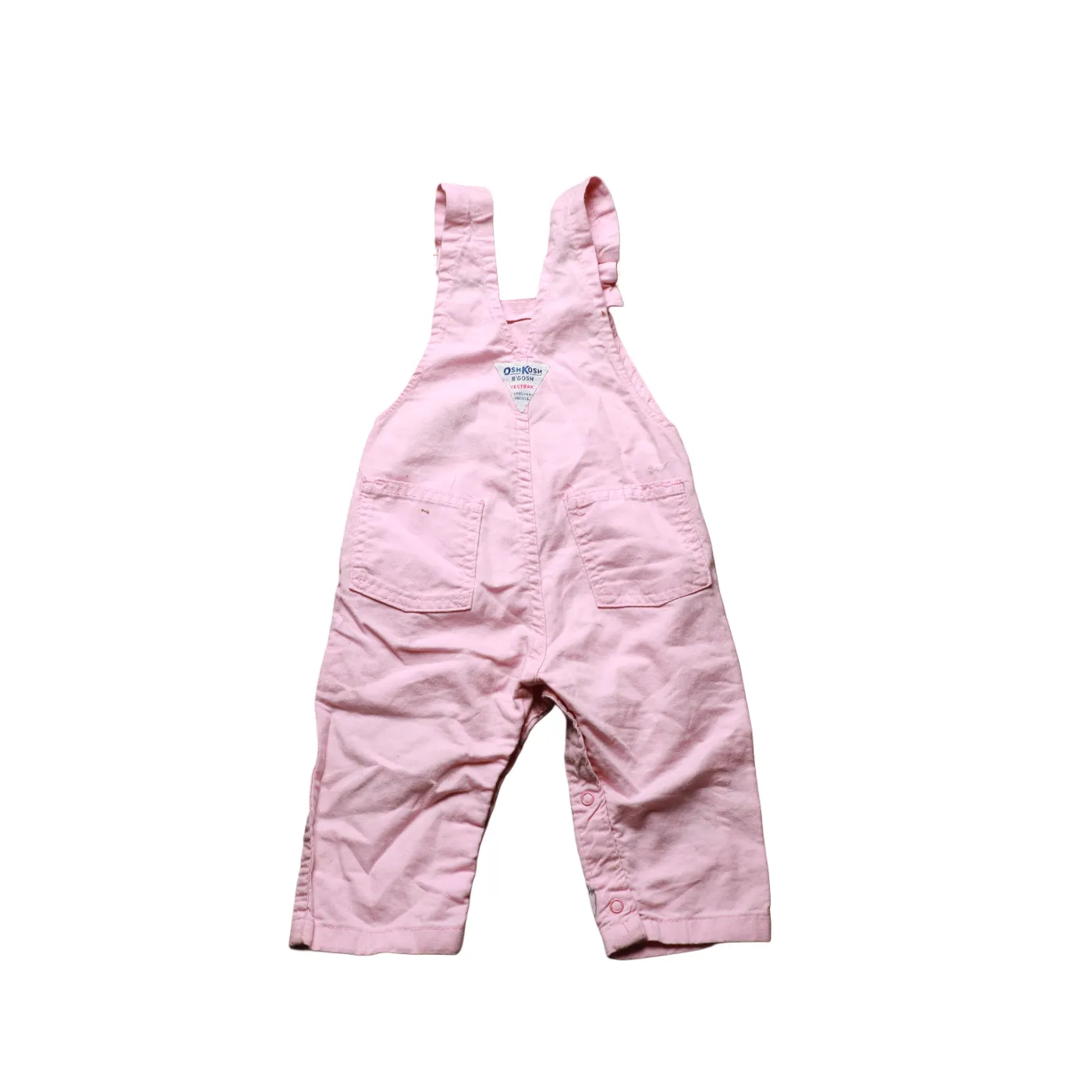 OshKosh Kids Farm Print Dungarees Blue Age 12M
