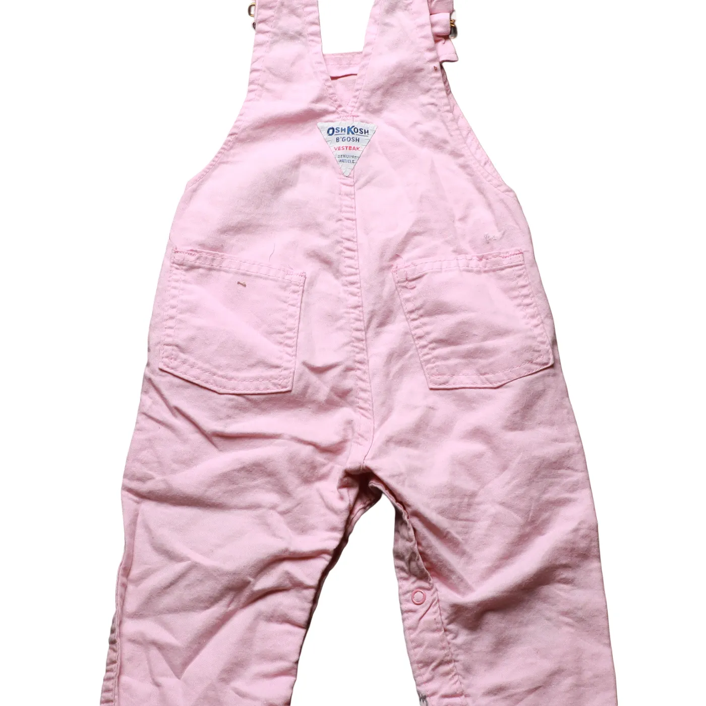 OshKosh Kids Farm Print Dungarees Blue Age 12M