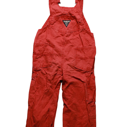 OshKosh Kids  Dungarees Red Age 3Y