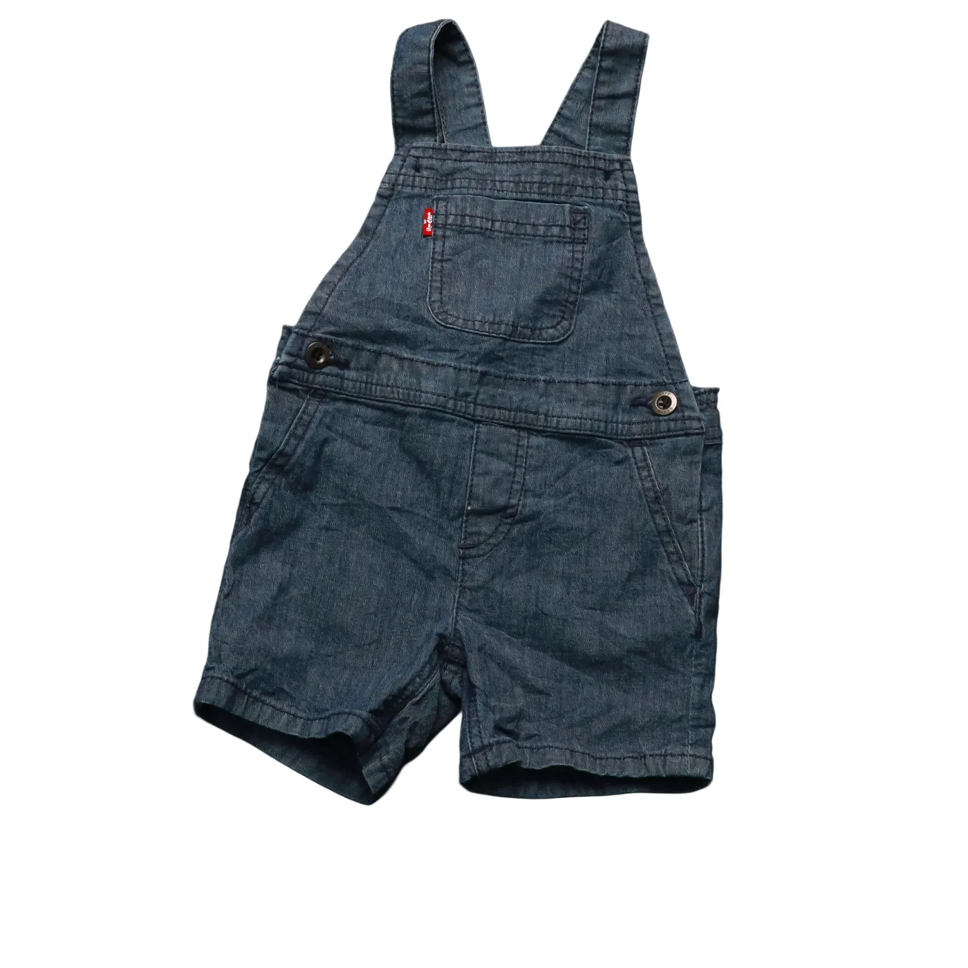 Levis Kids Shortall Dungarees Blue Age 9M